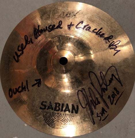 Autographed Used MP 9" Sabian Max Splash from SOA 2018 Tour