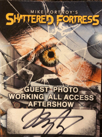 Autographed Shattered Fortress Tour Stickie
